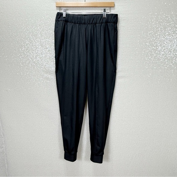 Nike Women’s Dri-Fit Golf Pants UV UPF 40+ Standard Fit Black Grid Pattern - Picture 12 of 12